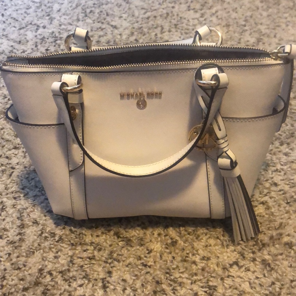 Michael Kors White Purse